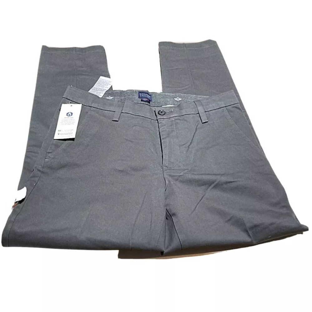 Men’s Work Day Khaki Dockers Slim Fit 33 X 30, comfort wear